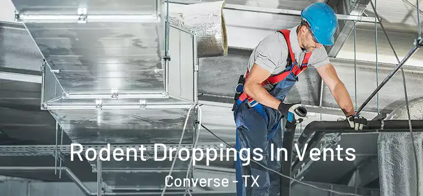  Rodent Droppings In Vents Converse - TX